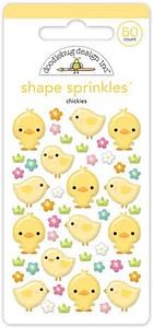 8426 doodlebug design chickies shape sprinkles