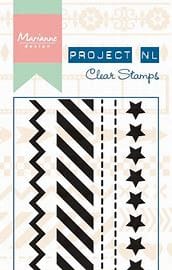 PL1504 marianne d stamps border stamp stars 1