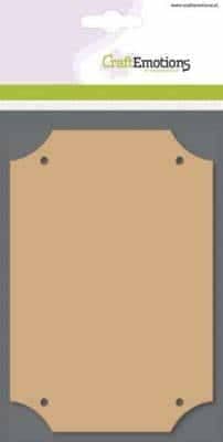 812301 0104 craftemotions mdf basic shape rectangle 3pcs