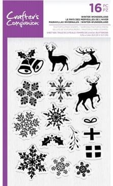 Crafters Companion Winter wonderland stamp
