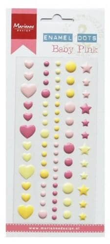 marianne d decoration enamel dots baby pink pl4512 24044 1 G