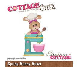 CC 999 scrapping cottage spring bunny baker