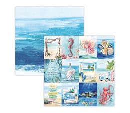 SL TO PS05 studio light take me to the ocean 12x12 inch paper pack 4