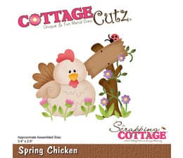 CC 1002 scrapping cottage spring chicken