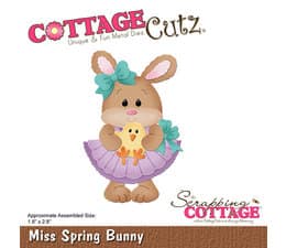 CC 997 scrapping cottage miss spring bunny