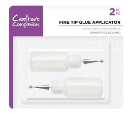 CC TOOL GLUEAP2 crafters companion fine tip glue applicator 2pc