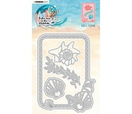 SL TO CD229 studio light take me to the ocean cutting die shell frame