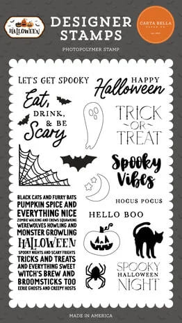 CBHW324043 carta bella lets get spooky designer stamps