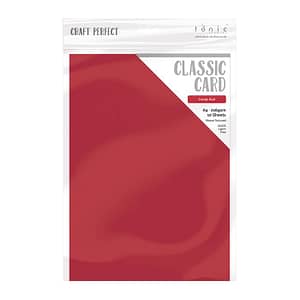 9082E tonic craft perfect classic card a4 candy red
