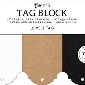 SL ES TAGBL05 studio light tag block essentials nr 05 148x210mm