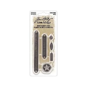 TH94352 idea ology tim holtz word plaques tags christmas 2023