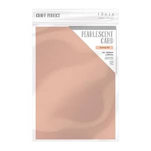 9503e tonic craft perfect pearlescent card a4 blushing pink
