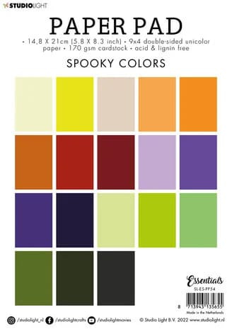 SL ES PP54 studio light spooky colors paper pad 2