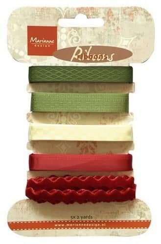 marianne Design decoration victorian christmas ribbons