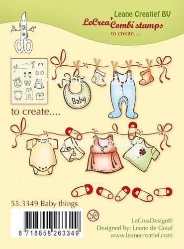 55.3349 lecrea combi clear stamp baby things