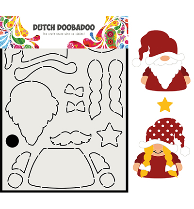 470.713.815 Card Art Gnome Jultomte dutch DooBaDoo