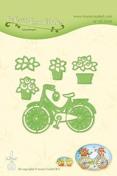 45.3554 lecrea leabilitie bicycle with baskets cut and embossing die