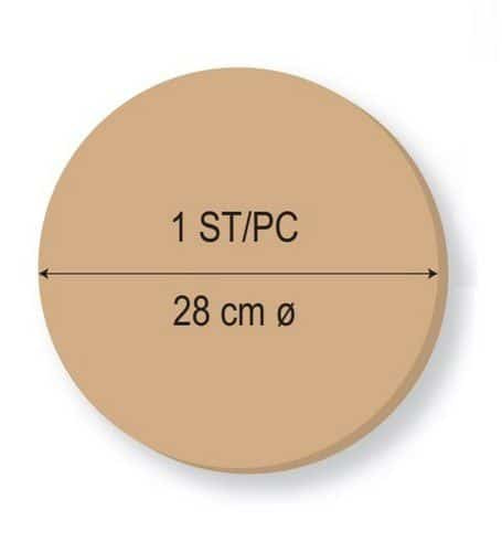 812301 0019 mdf disc round 28cm 3 mm
