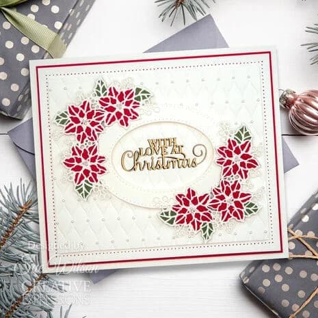 CEDME137 creative expressions sue wilson craft die festive with love at christmas 2