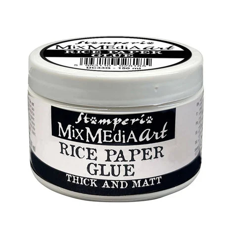 DC33G stamperia rice paper glue thick and matt 150ml