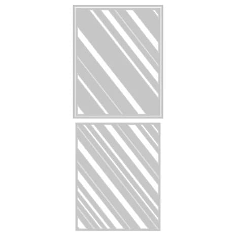 666336 sizzix thinlits die by tim holtz layered stripes 3pcs 3