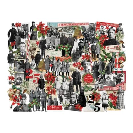 TH94348 idea ology tim holtz layers paper dolls christmas 2023 2