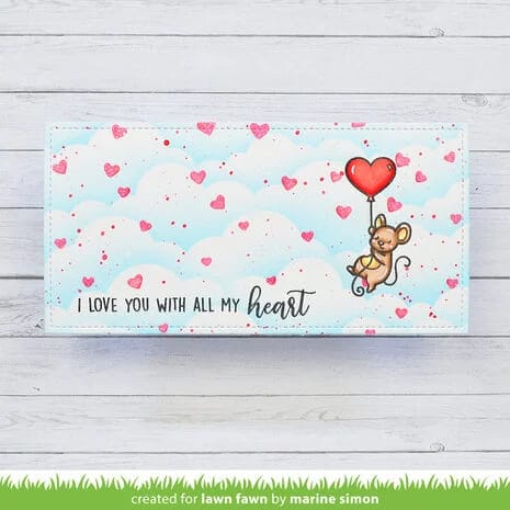 LF3017 lawn fawn all my heart clear stamps 3