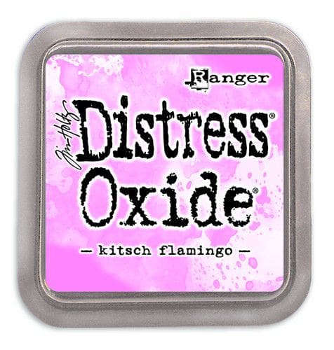 tdo72614 ranger distress oxide kitsch flamingo tim holtz