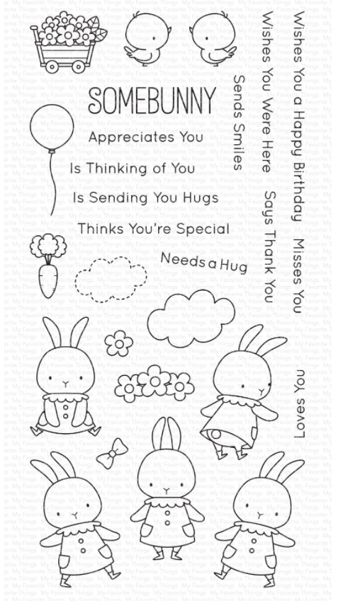 BB 118 my favorite things somebunny clear stamps