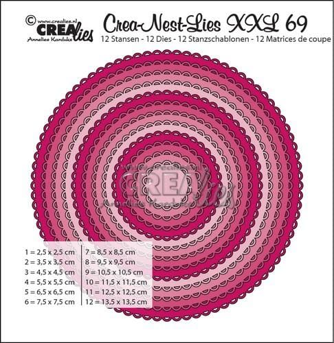 crealies creanestlies xxl no 69 circles with open scallop max 135x135 cm cn 44195 1 G