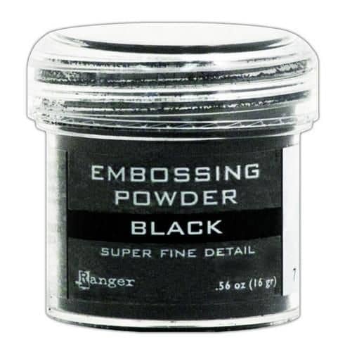 ranger embossing powder 34ml super fine black EPJ37392