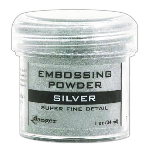 ranger embossing powder 34ml super fine silver EPJ37415