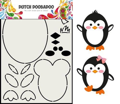 470.713.842 dutch doobadoo card art built up penguin a5