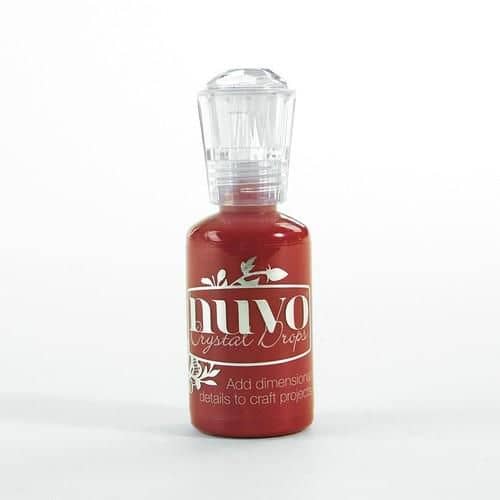 683N nuvo crystal drops autumn red