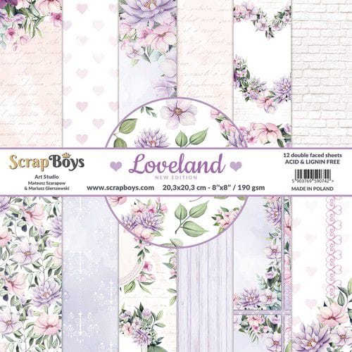 DS NE LOLA 10 scrapboys loveland new edition paperpad cut out elements