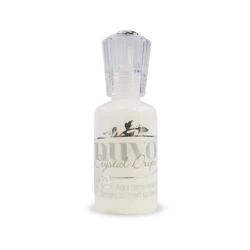 nuvo crystal drops simply white 651N