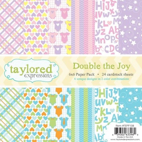 taylored expressions double the joy 6x6 inch paper