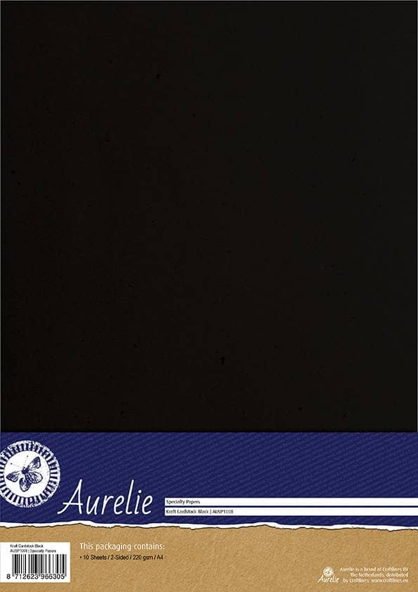 ausp1008 aurelie kraft cardstock black
