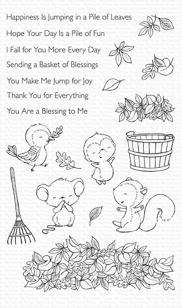 my favorite things piles of fun clear stamps sy 13