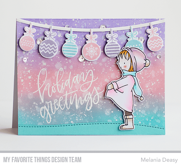 CS 516 my favorite things hand lettered holiday greetings 2