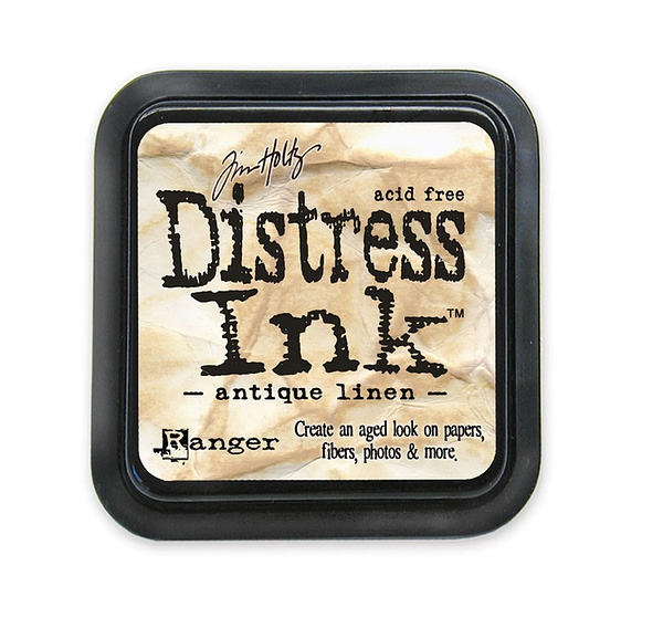 TIM19497 ranger distress inks pad antique linen tim holtz