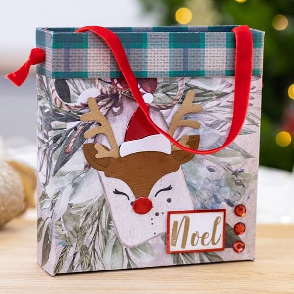 TRC MD JOYFUL crafters companion the reindeer collection metal 2