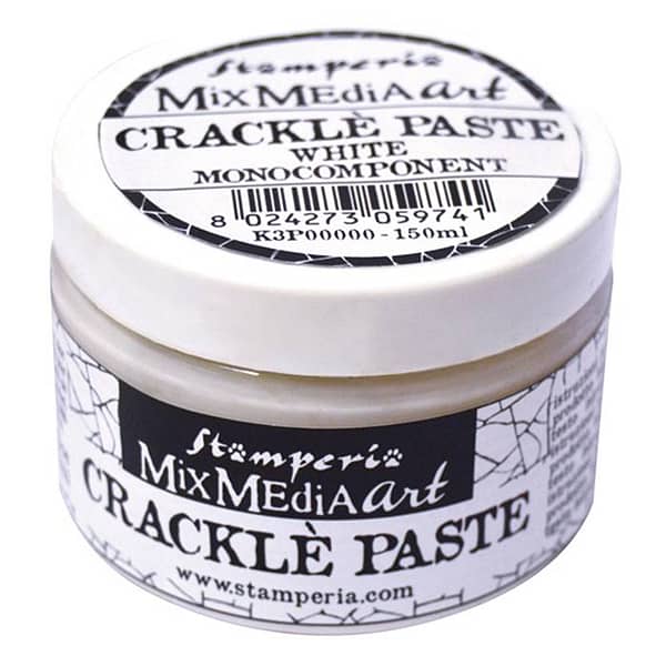 K3P37 stamperia crackle paste 150ml white