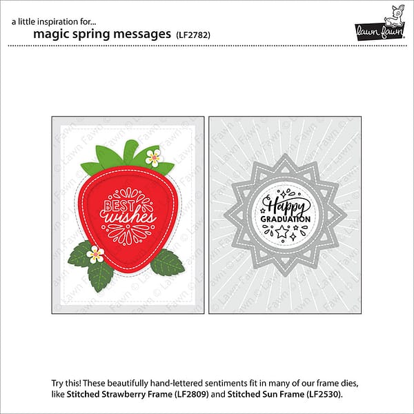 LF2782 lawn fawn magic spring messages clear stamps 2