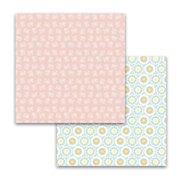 PD8129 polkadoodles springin around 6x6 inch paper pack 7