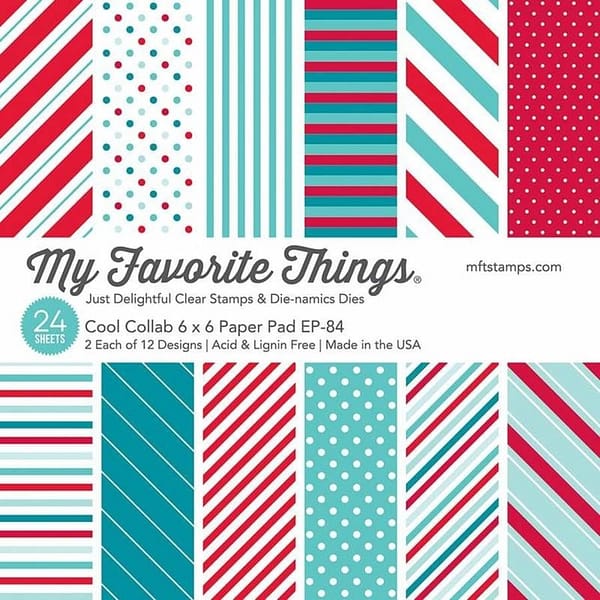 EP 84 my favorite things cool collab 6x6 inch paper pad