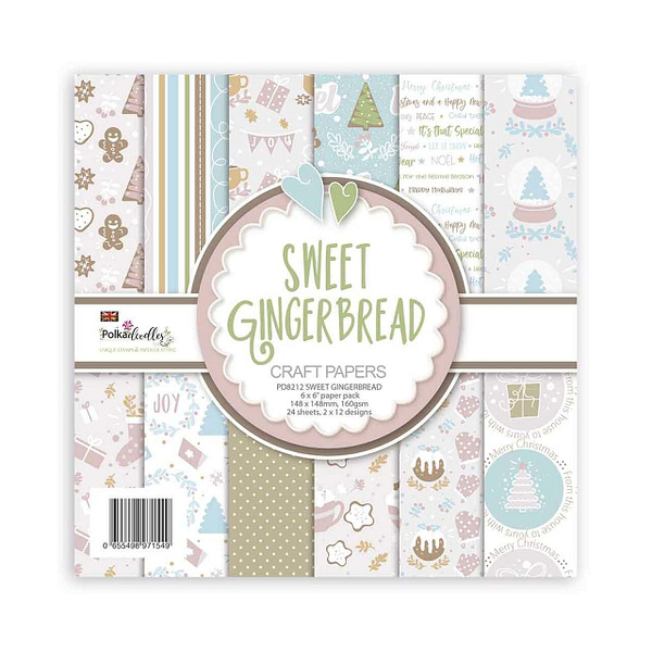 PD8212 Sweet Gingerbread 6x6 1