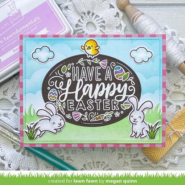 LF2784 lawn fawn giant easter messages clear stamps 3