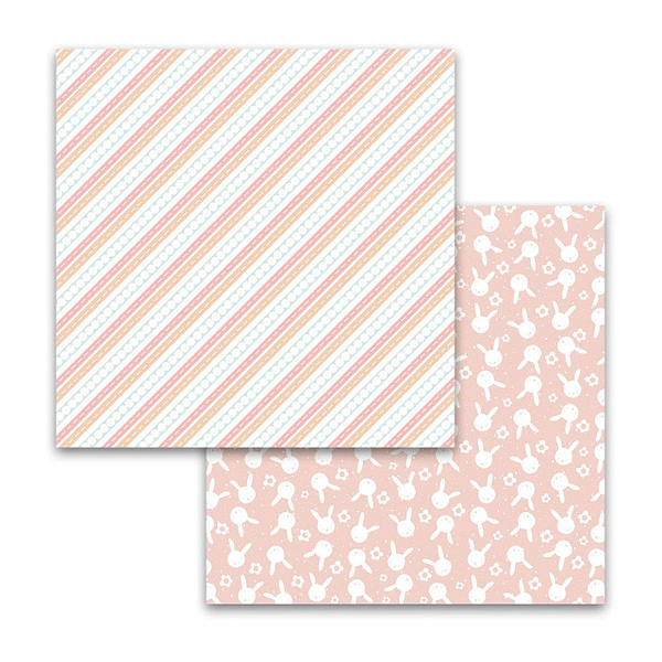 PD8129 polkadoodles springin around 6x6 inch paper pack 3