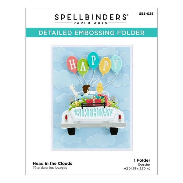 SES 028 spellbinders head in the clouds embossing folder 2